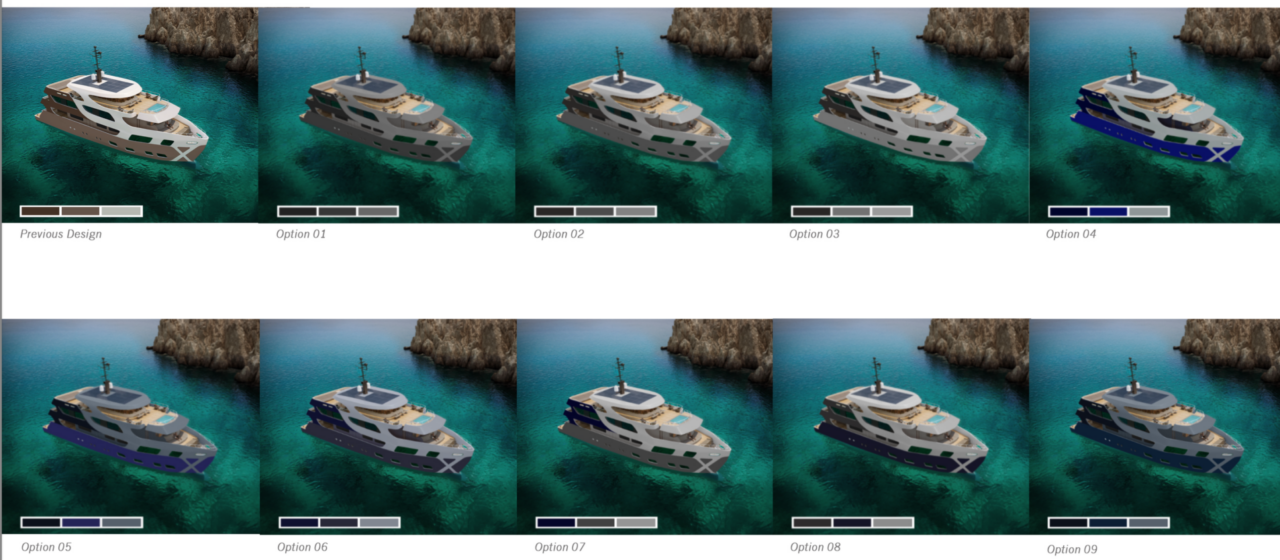 Exterior Colour Scheme Options