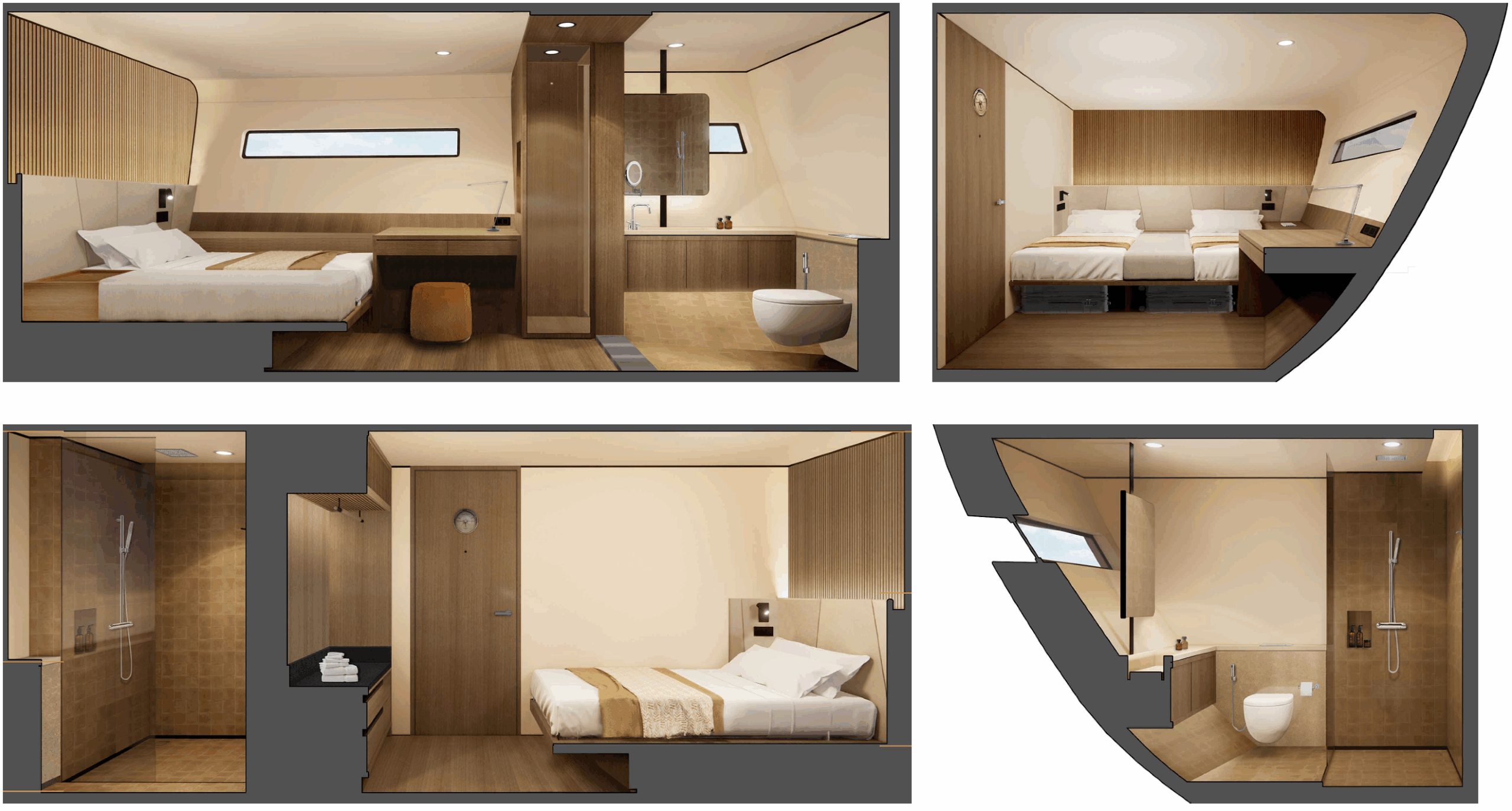 Lower Deck Double Cabin