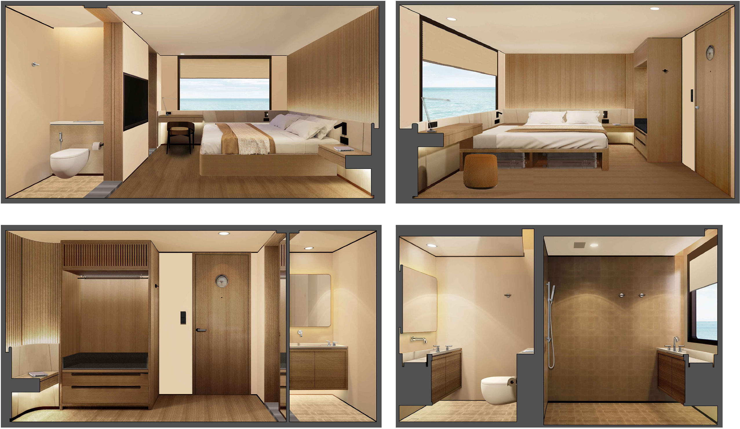 Upper Deck Double Cabin