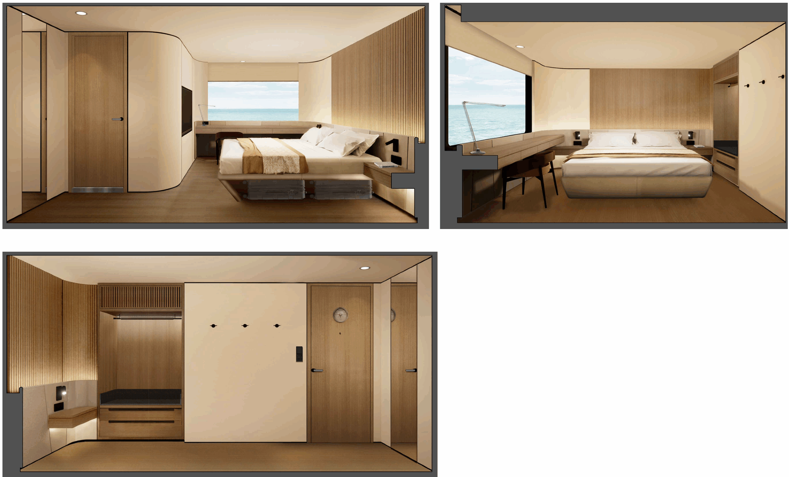 Upper Deck Luxury Cabin