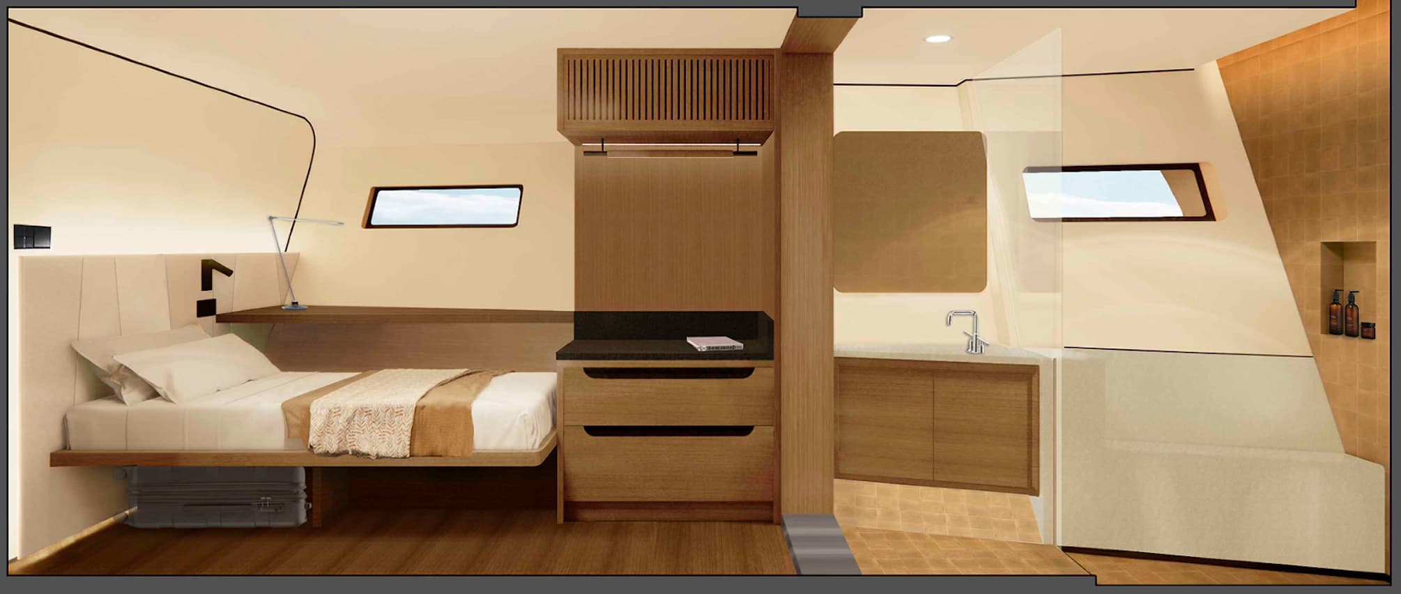 Lower Deck Single Cabin 1