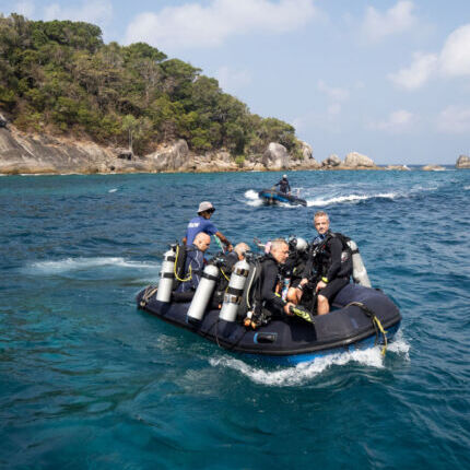 Koh Tachai pinnacle